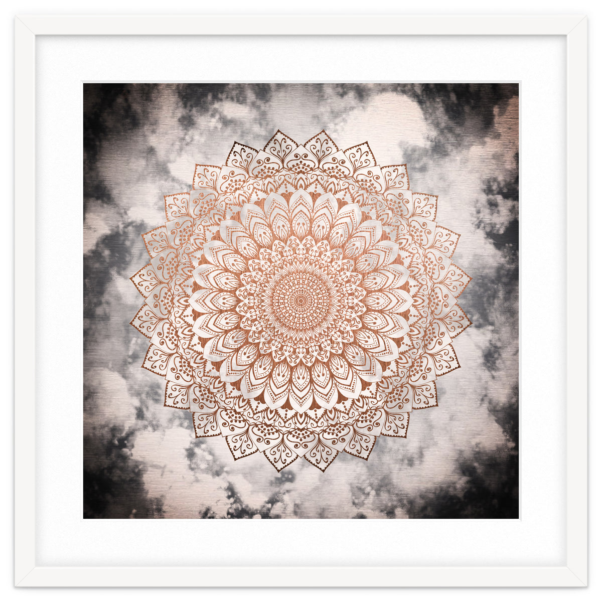 Rose Night Mandala