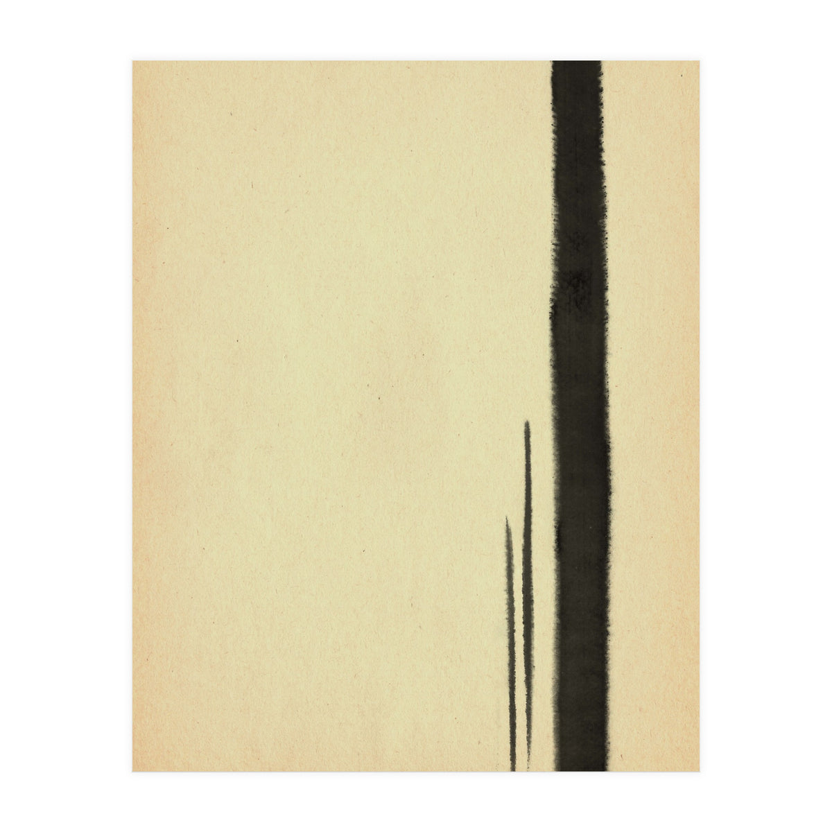 Minimalist black stripe (Print Only)