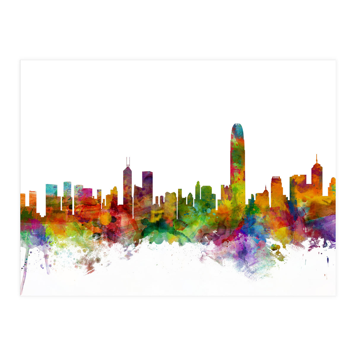 Hong Kong Skyline (Print Only)