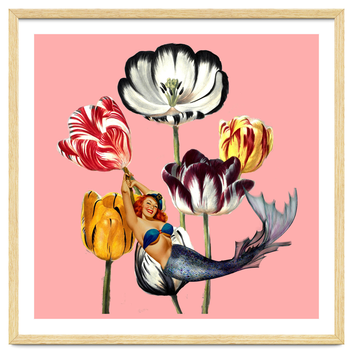 Mermaid On Earth Pink