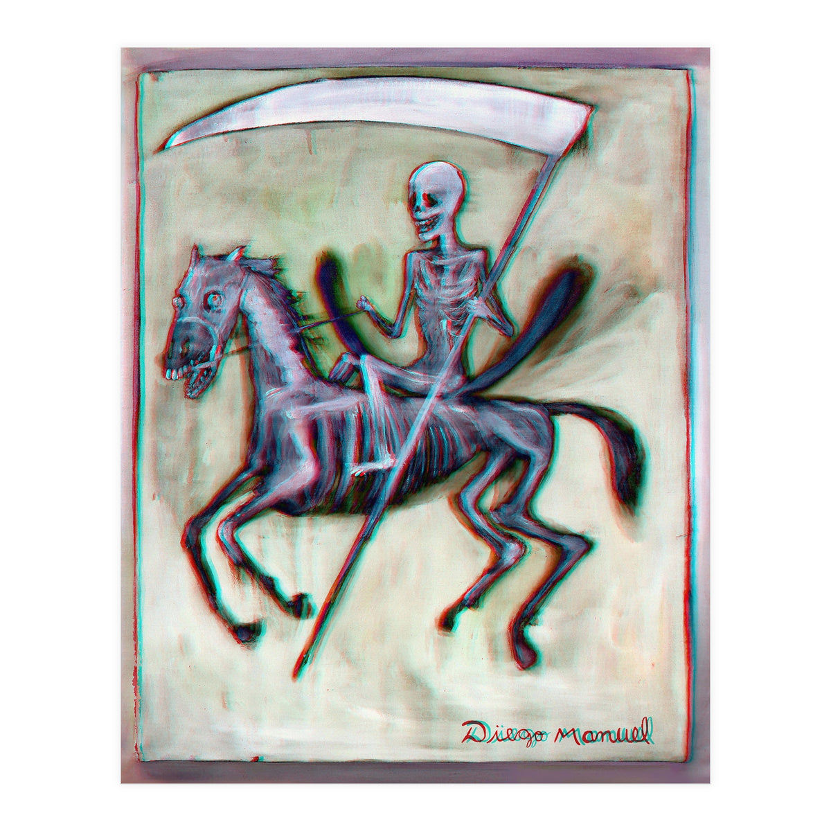 La Muerte 2 3d 2 (Print Only)