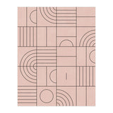 My Favorite Geometric Patterns No.20 - Pale Pink (Print Only) thumbnail