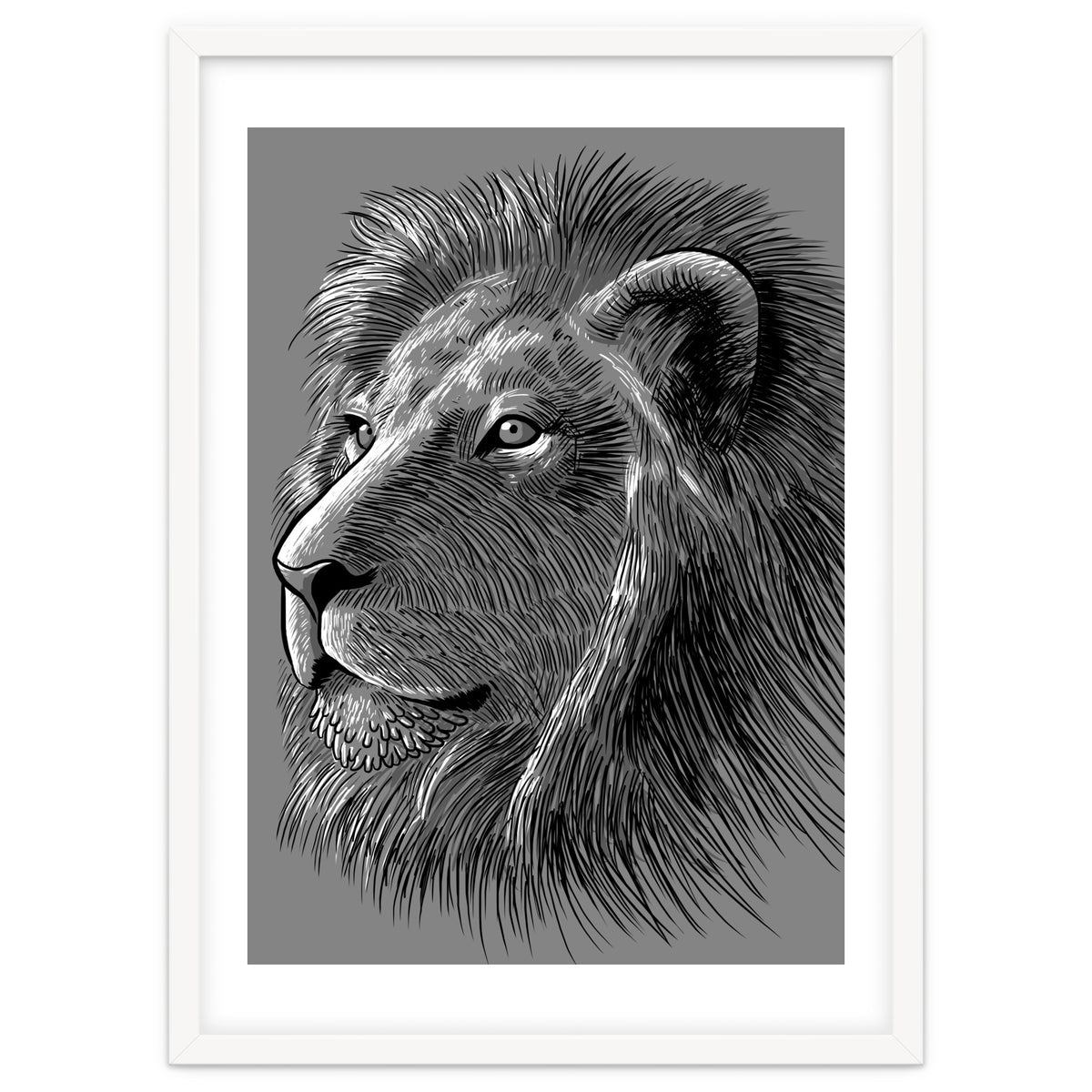 Sketch Lion