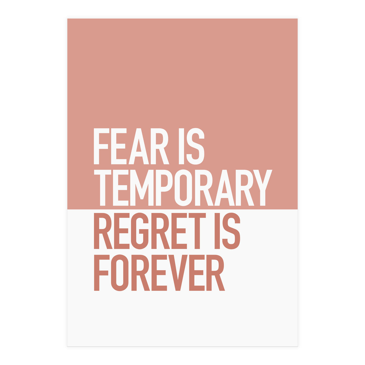 REGRET FOREVER (Print Only)