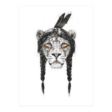Warrior Lion (Print Only) thumbnail