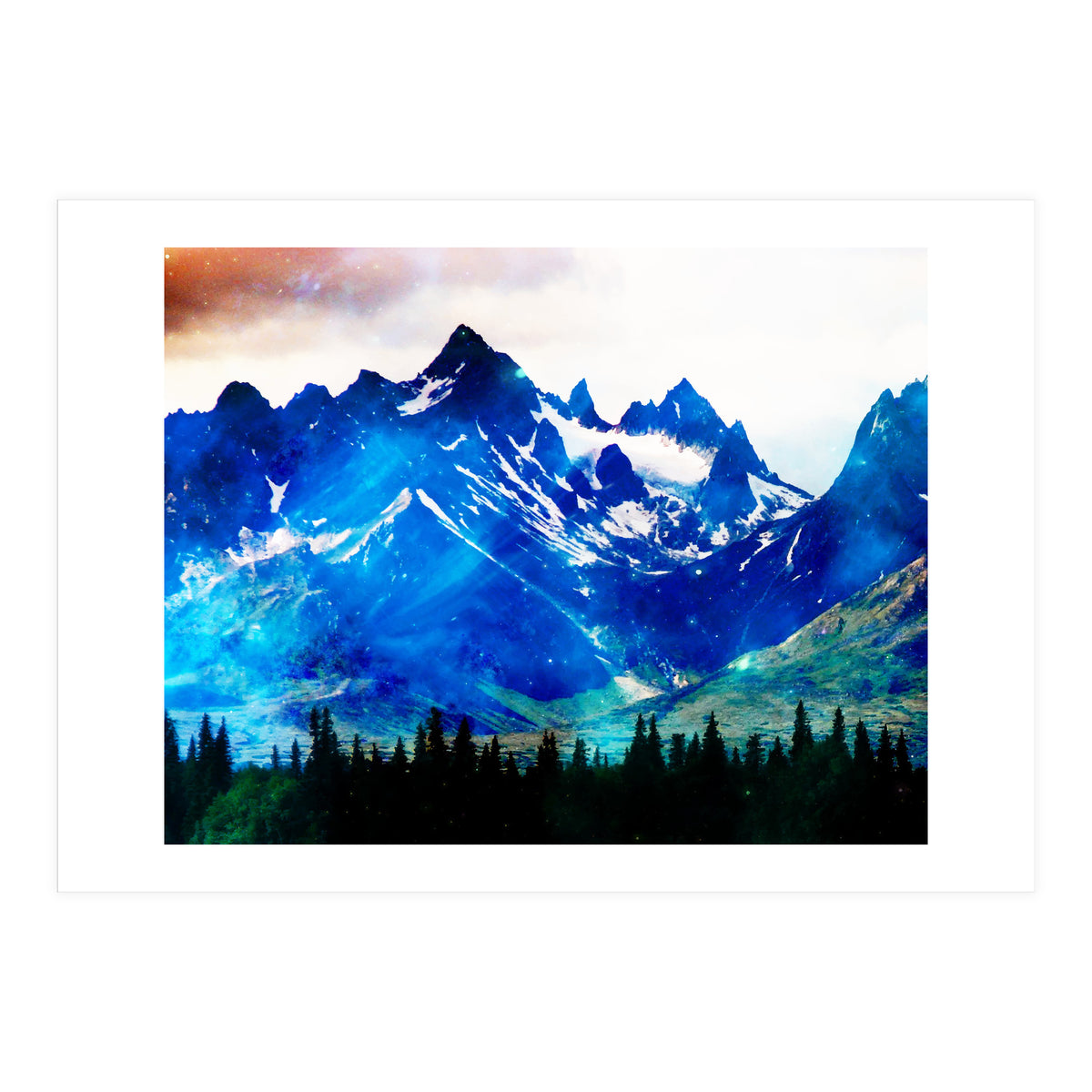 Galaxy Mountain V2 (Print Only)