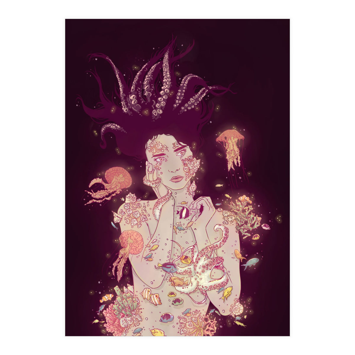 Abyss Lady (Print Only)