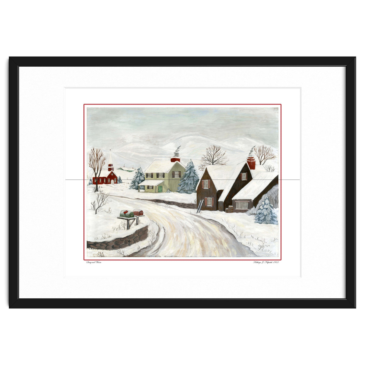 Snug & Warm Watercolor