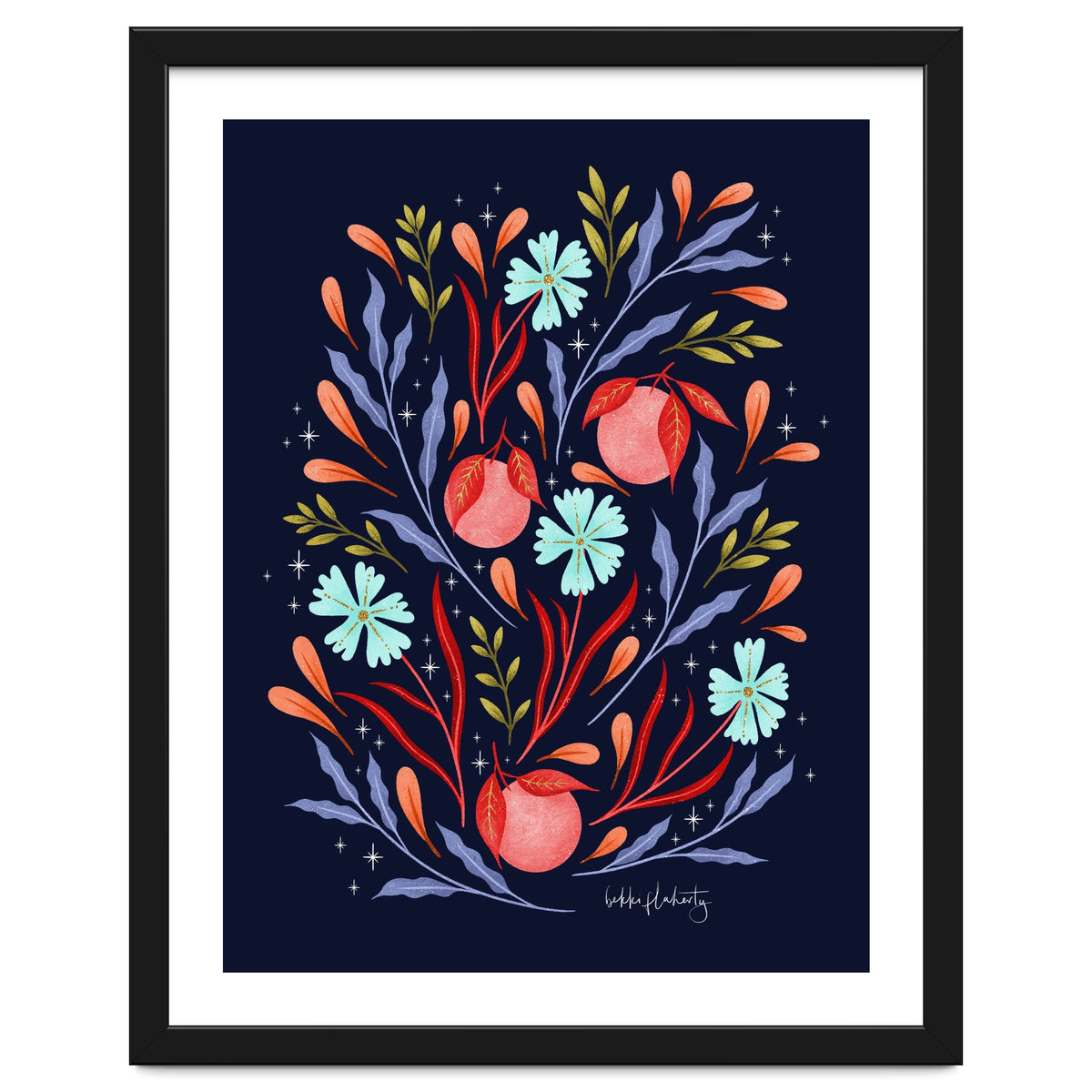 Wild Flowers and Oranges