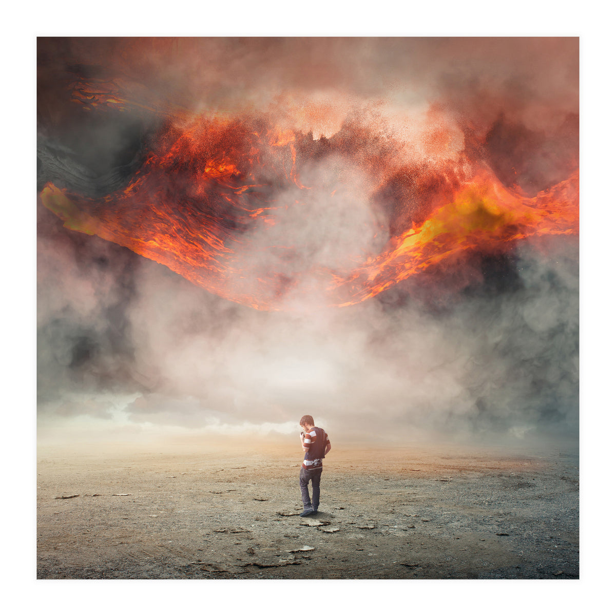 Last Cigarette Blow Up (Print Only)