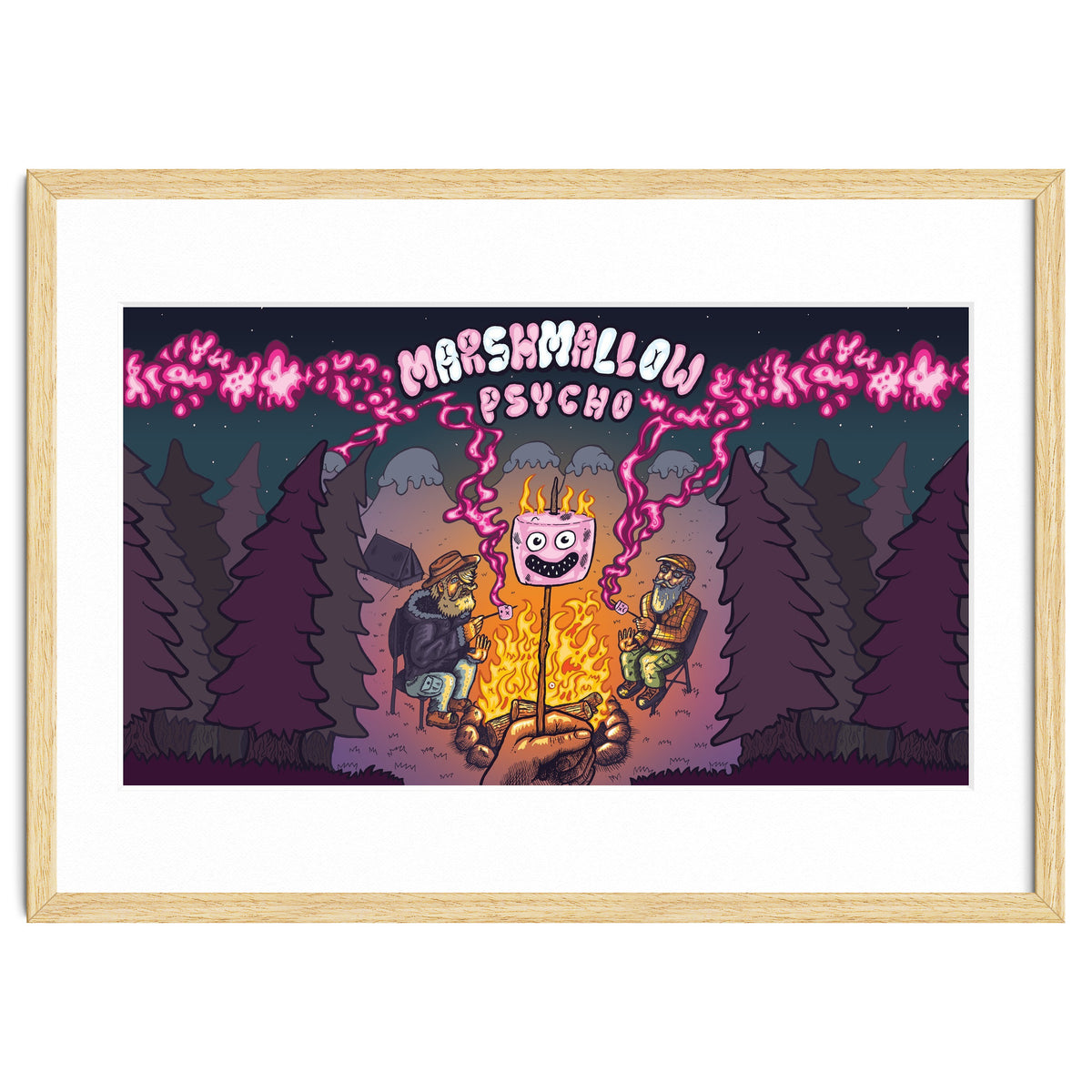 Marshmallow Psycho 12.3% ABV Bourbon Barrel Aged Marshmallow Stout