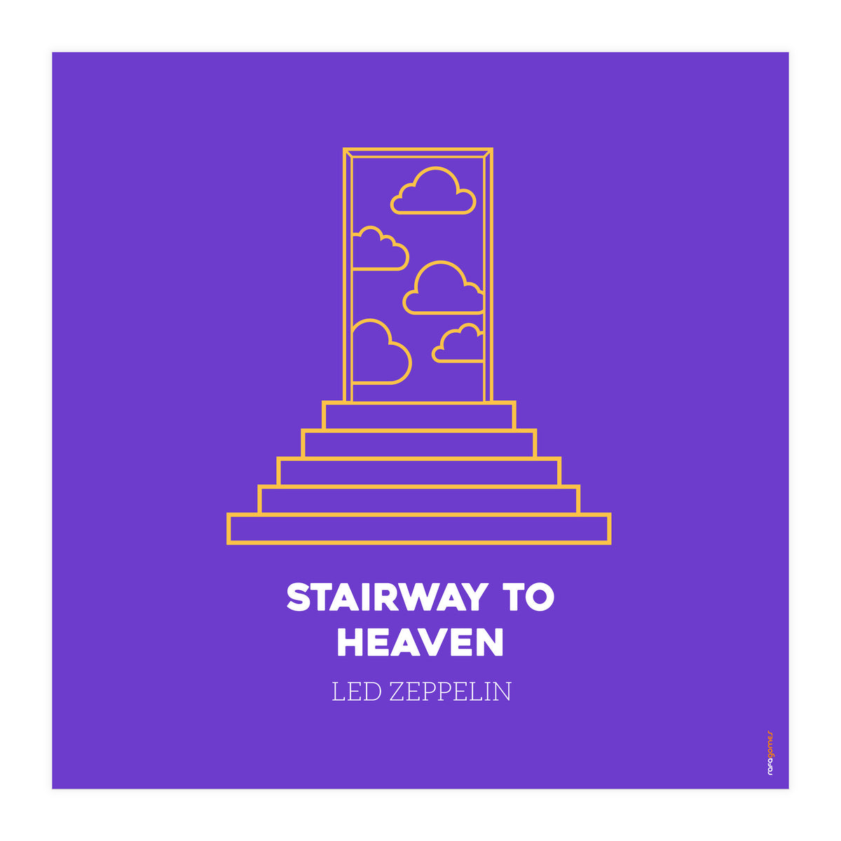 Led Zeppelin Stairway To Heaven (Print Only)
