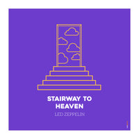 Led Zeppelin Stairway To Heaven (Print Only)