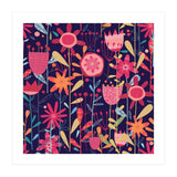 Wild Weeds And Flowers Dark (Print Only) thumbnail