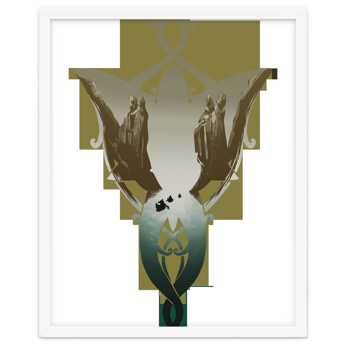 Evenstar at the Argonath