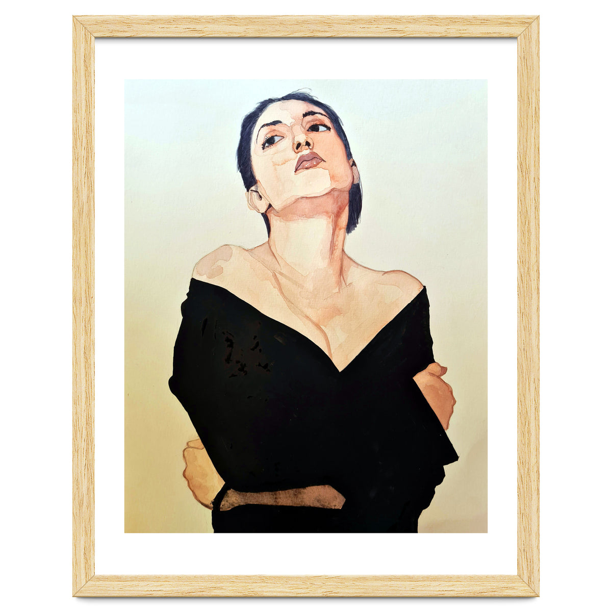 Untitled #90 - Woman in black