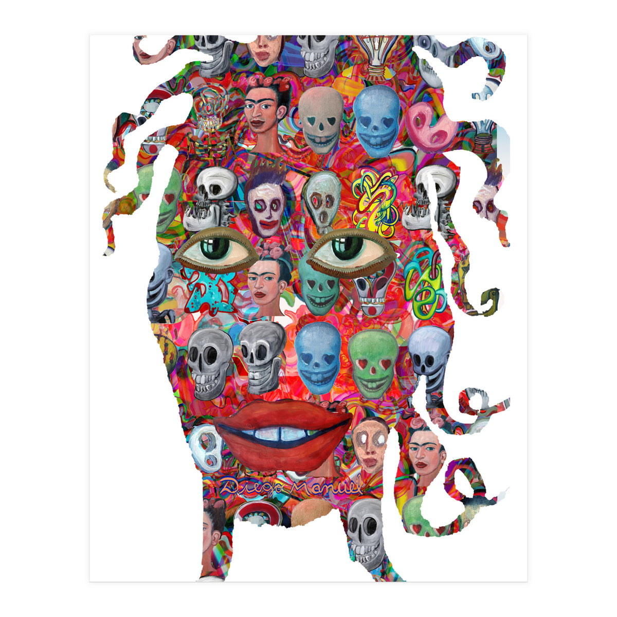 Mujer B 52 (Print Only)