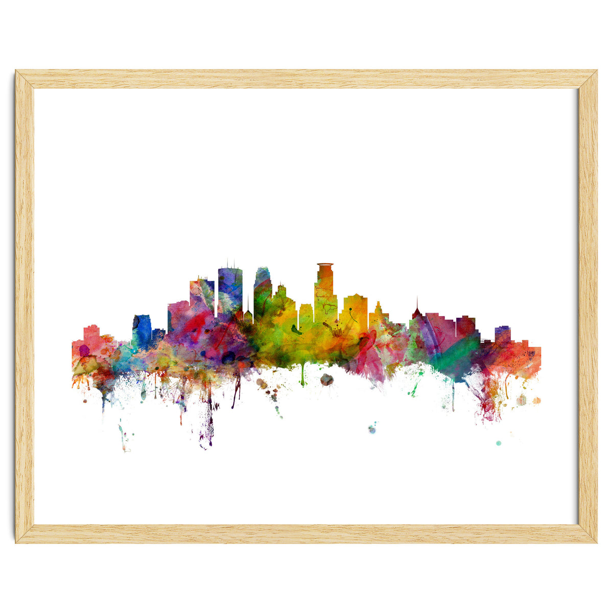 Minneapolis Minnesota Skyline