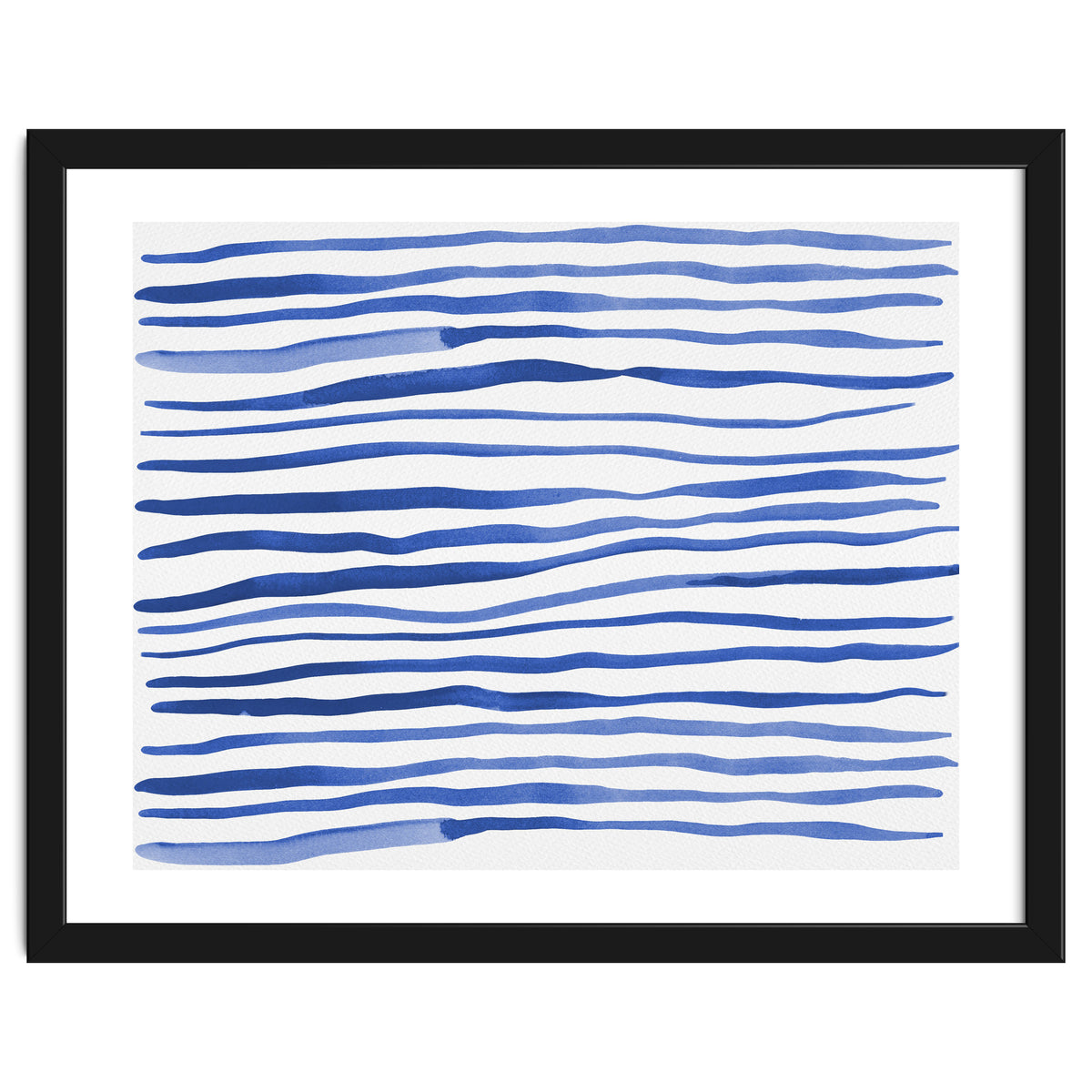 Irregular blue lines pattern