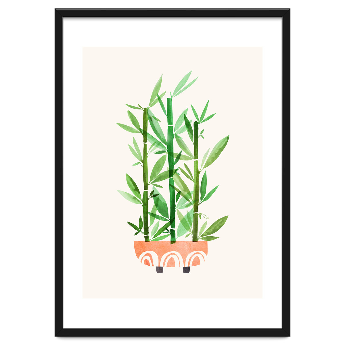 Happy Bamboo Houseplant