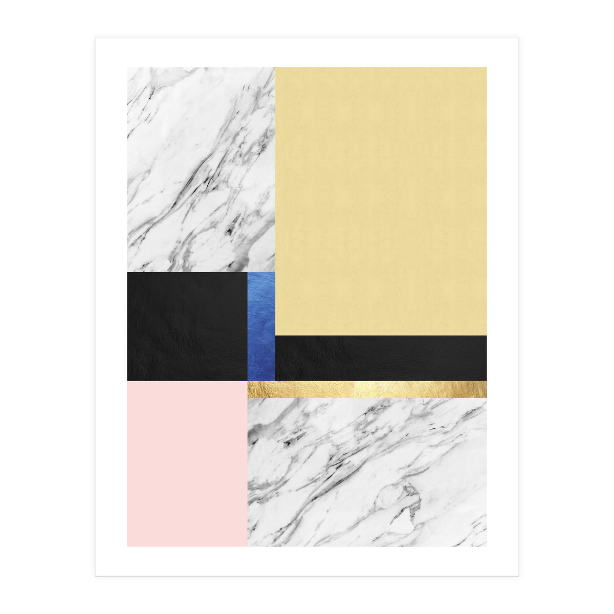 Geometric and golden VIII (Print Only)