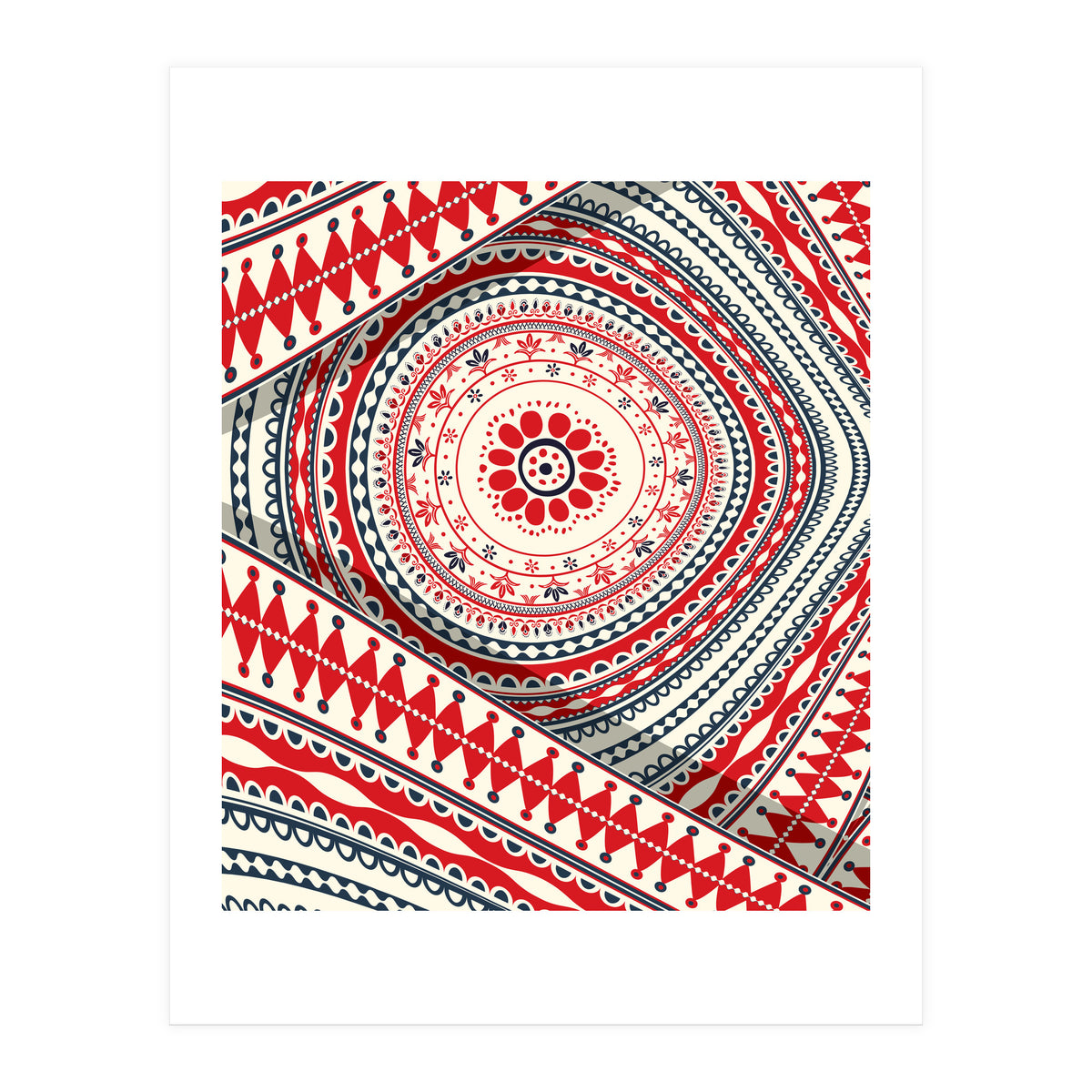 Romanian embroidery background 15 (Print Only)