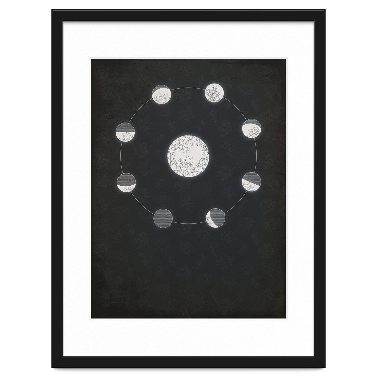 Floral moon phases