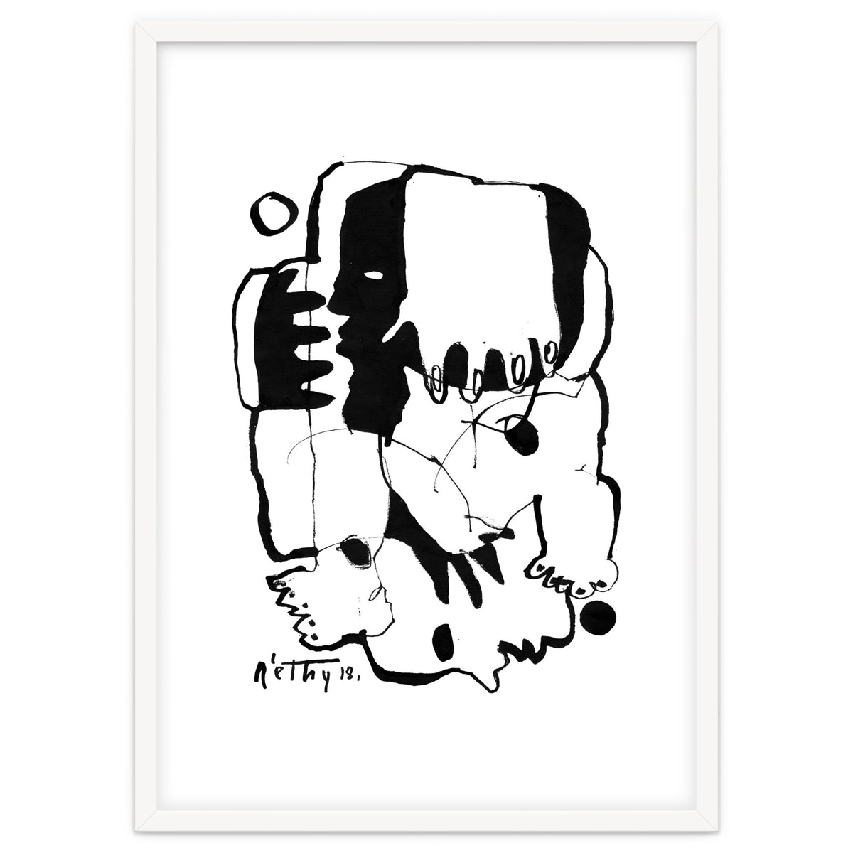 Everlasting Fight - b&w