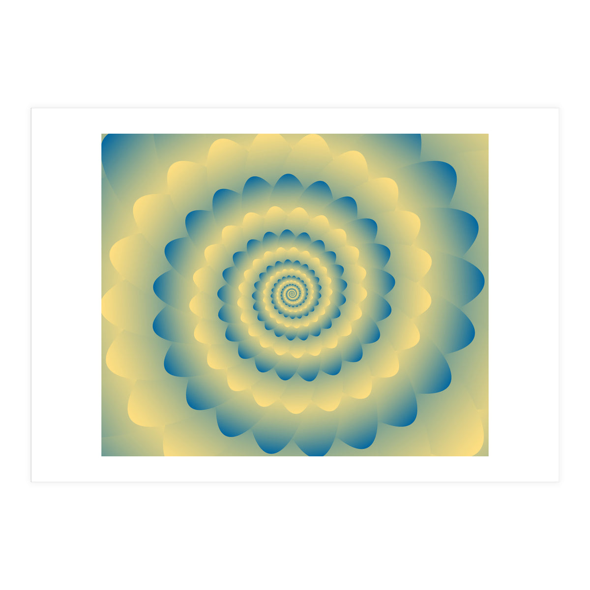 Fractal Flower  (Print Only)