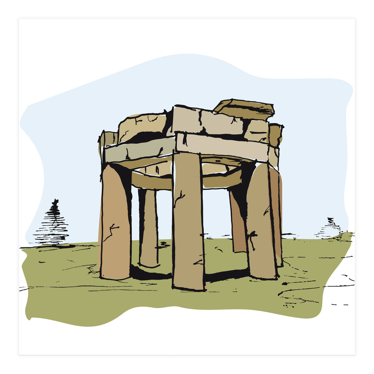 Qoubbat Douris - Lebanon (Print Only)