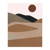 Neutral Mid Century Montain Hills (Print Only) thumbnail