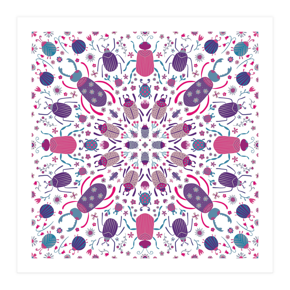 Bug Mandala (Print Only)