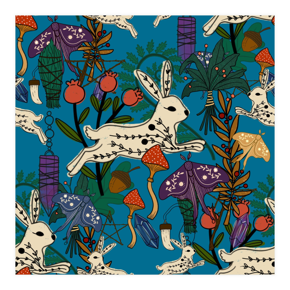 Eclectic Witch Blue (Print Only)