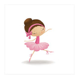 Adorable Leaping Ballerina Nursery Print (Print Only) thumbnail