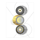 Posh Design No. 3 | gold (Print Only) thumbnail