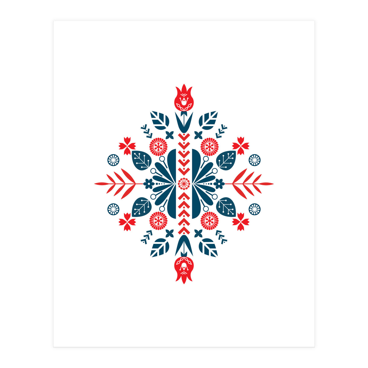Scandinavian Folk Patterns  (Print Only)