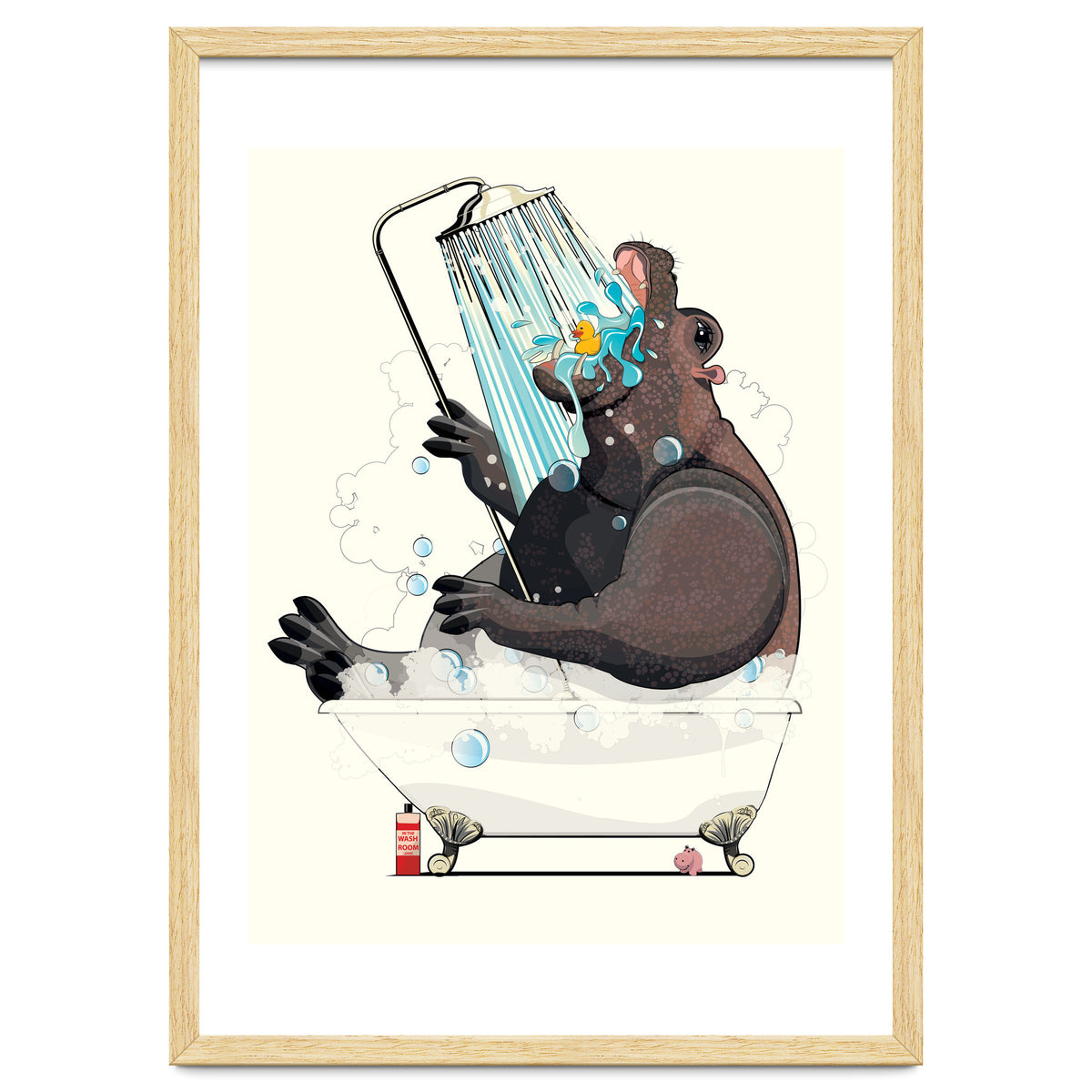 Hippopotamus in the Bath, Funny Bathroom Humour