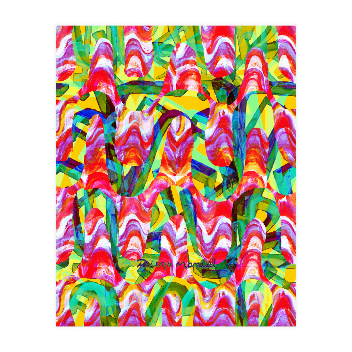 Pop Abstract 7 (Print Only)