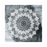 Bohochic Mandala In Gray (Print Only) thumbnail