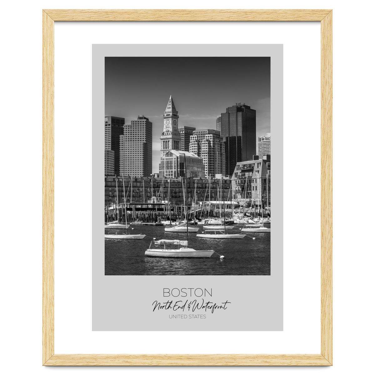 In focus: BOSTON Skyline North End & Waterfront