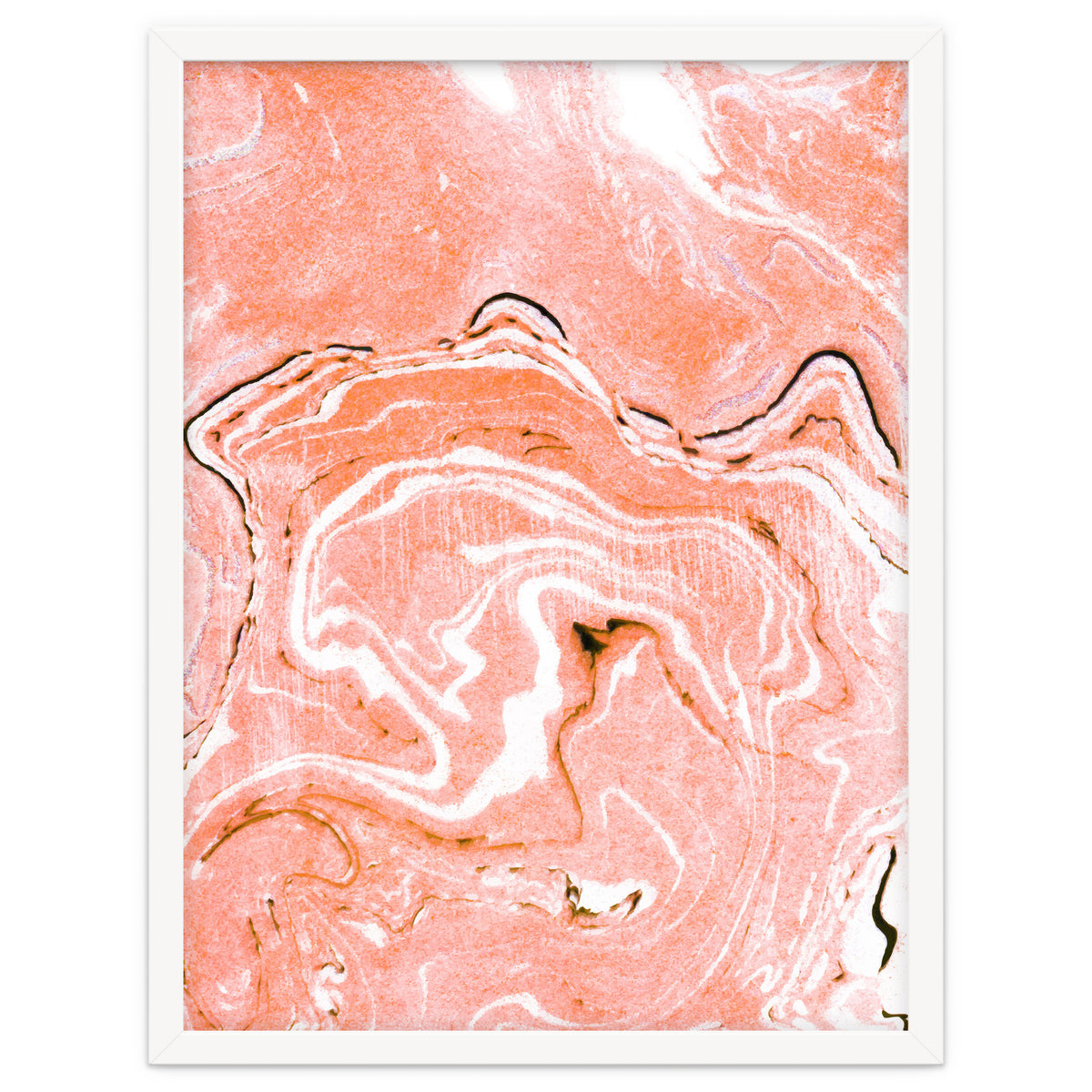 Coral Blush Marble