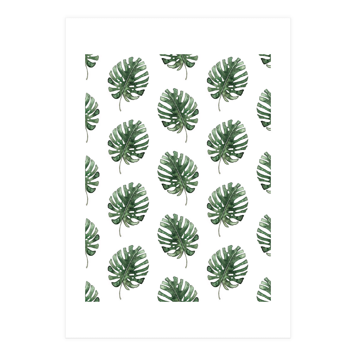 Monstera Leaves (Print Only)