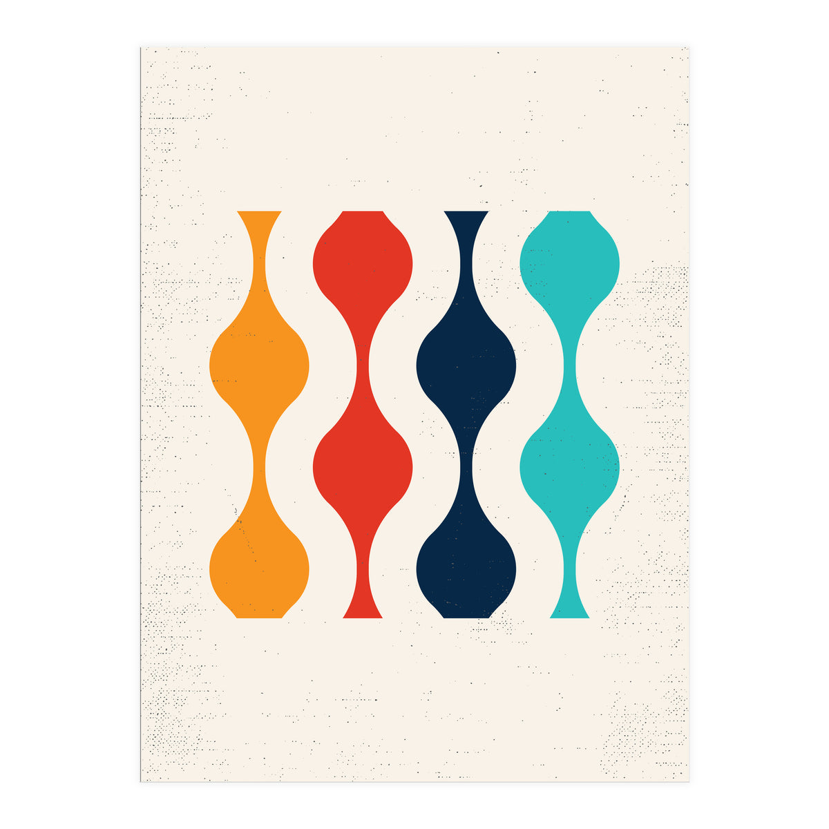 Mid Century Modern Geometry 014 (Print Only)