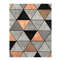 Concrete and Copper Triangles 2 (Print Only)