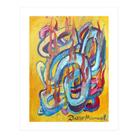 Graffiti Goteado 3 (Print Only)