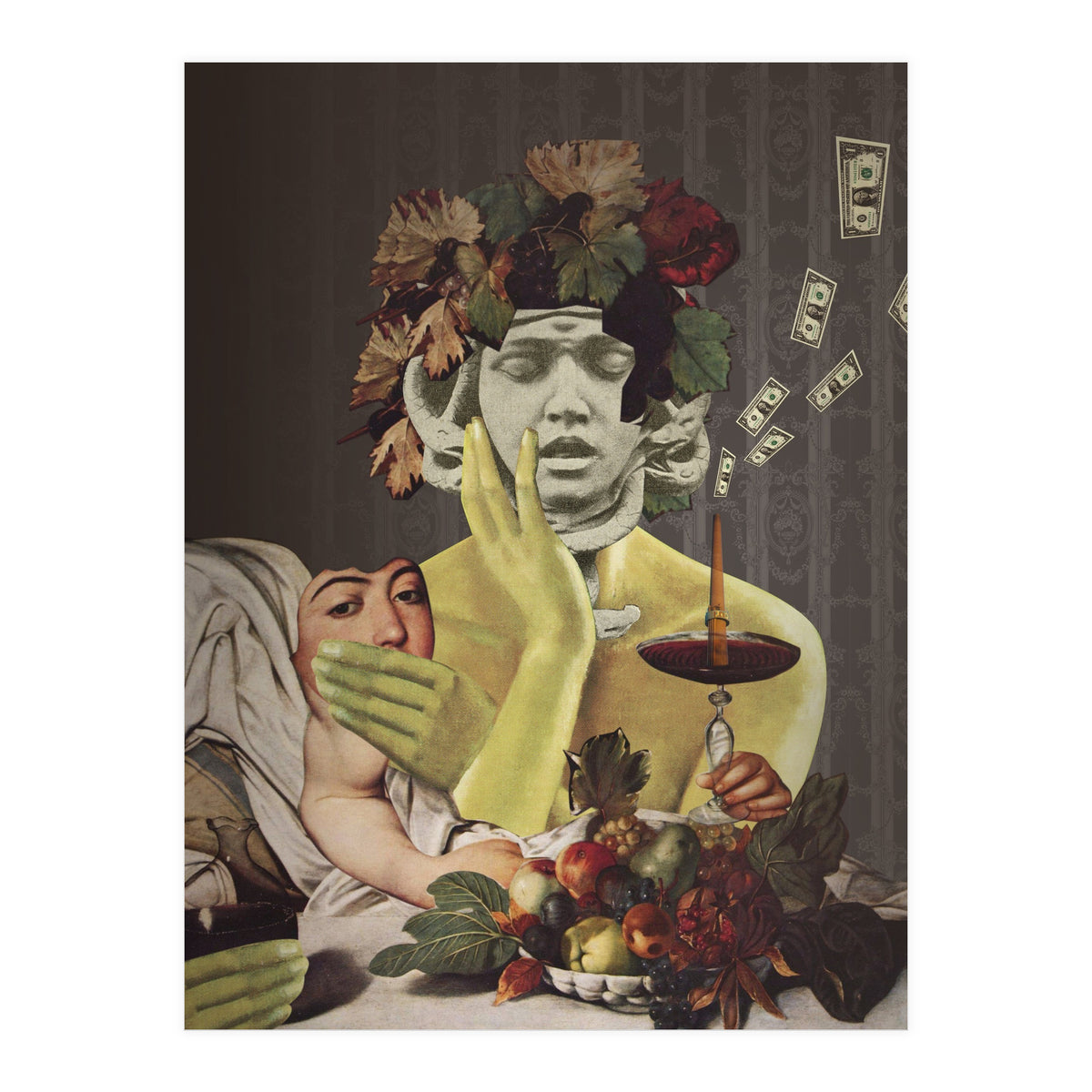 Anther Portrait Disater · With Caravaggio (Print Only)