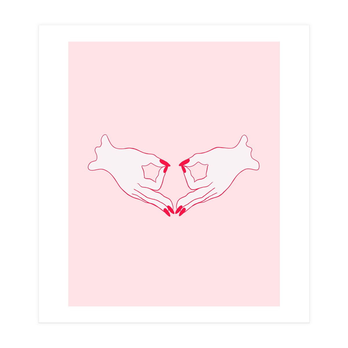 Feminist gang sign (Print Only)