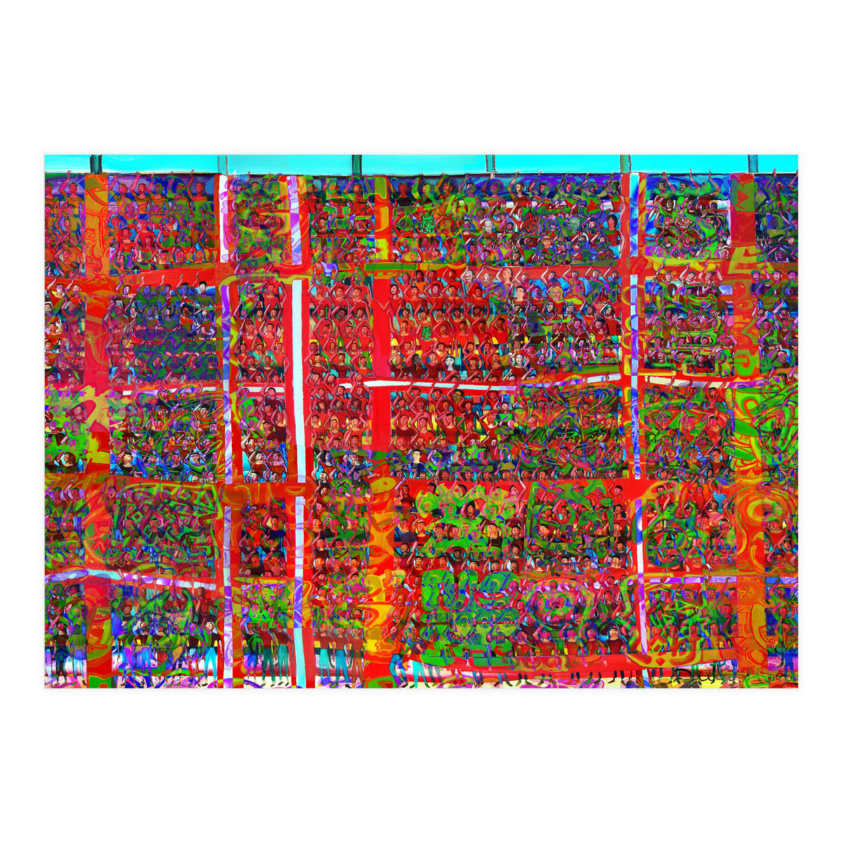 Gran Hinchada Roja 9 (Print Only)