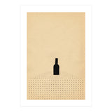 Wine bottle on the table (Print Only) thumbnail