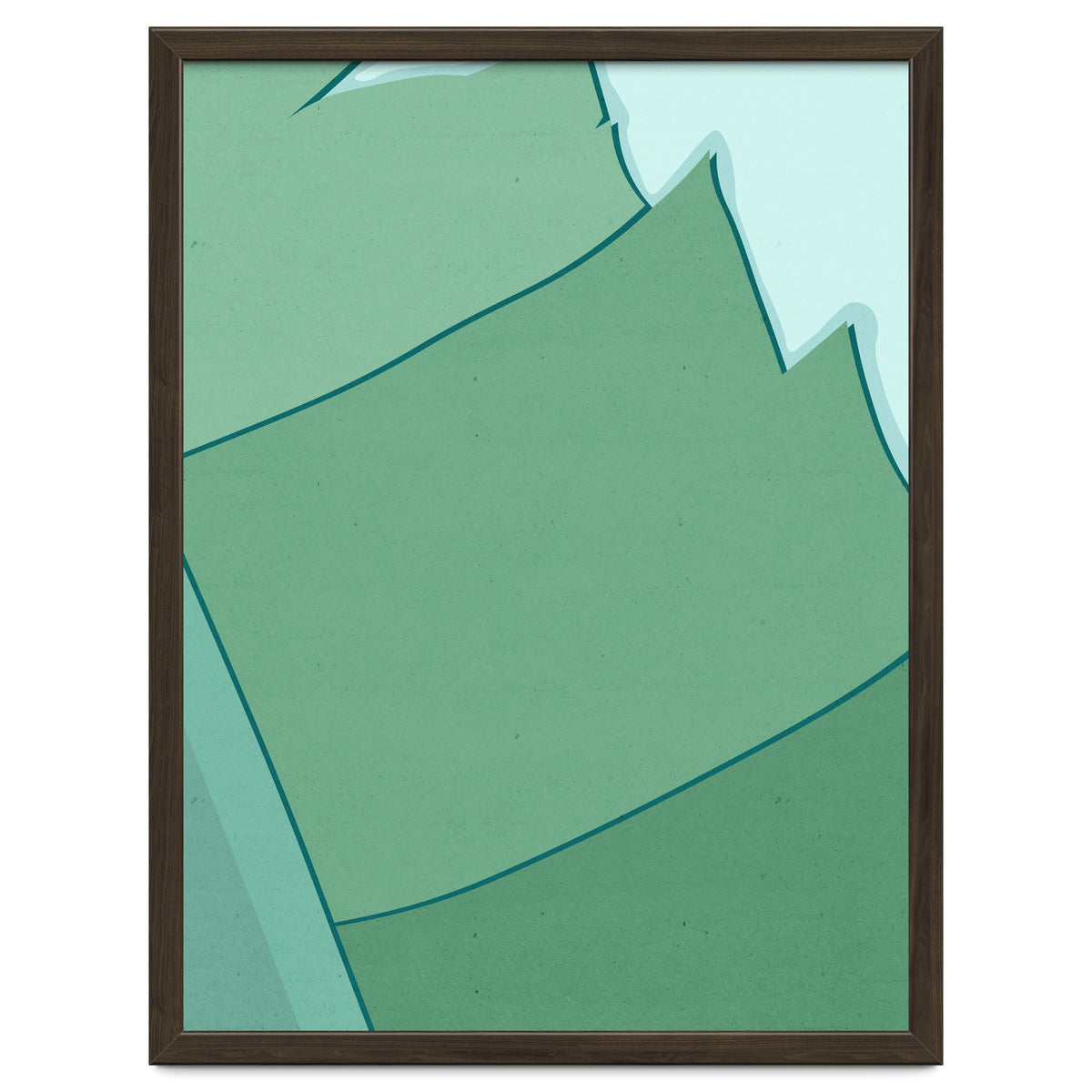 Abstract Banana Leaves Three - Greener Eden